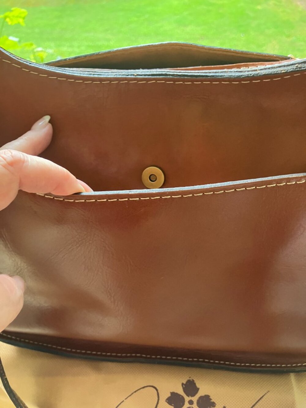 Patricia Nash London Saddle Tan - Picture 5 of 9